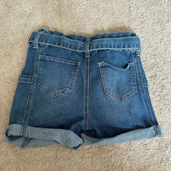 Girls YMI Jean belted short ym 10/12 - Picture 3 of 3